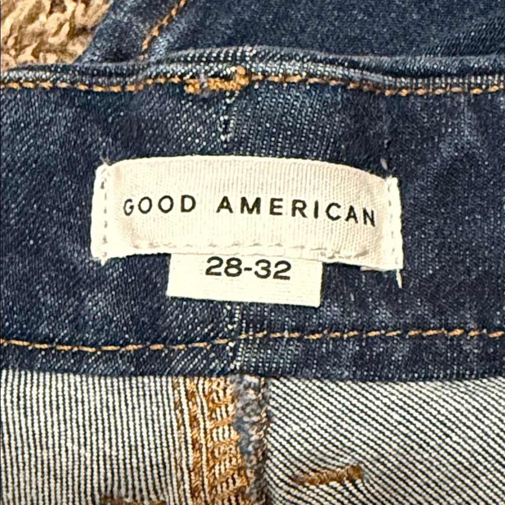 Good American NWT Always fits good legs skinny plus size 28 high rise flat tummy - Picture 7 of 13